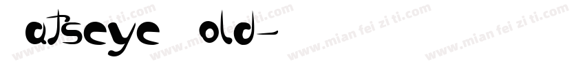 Catseye Bold字体转换